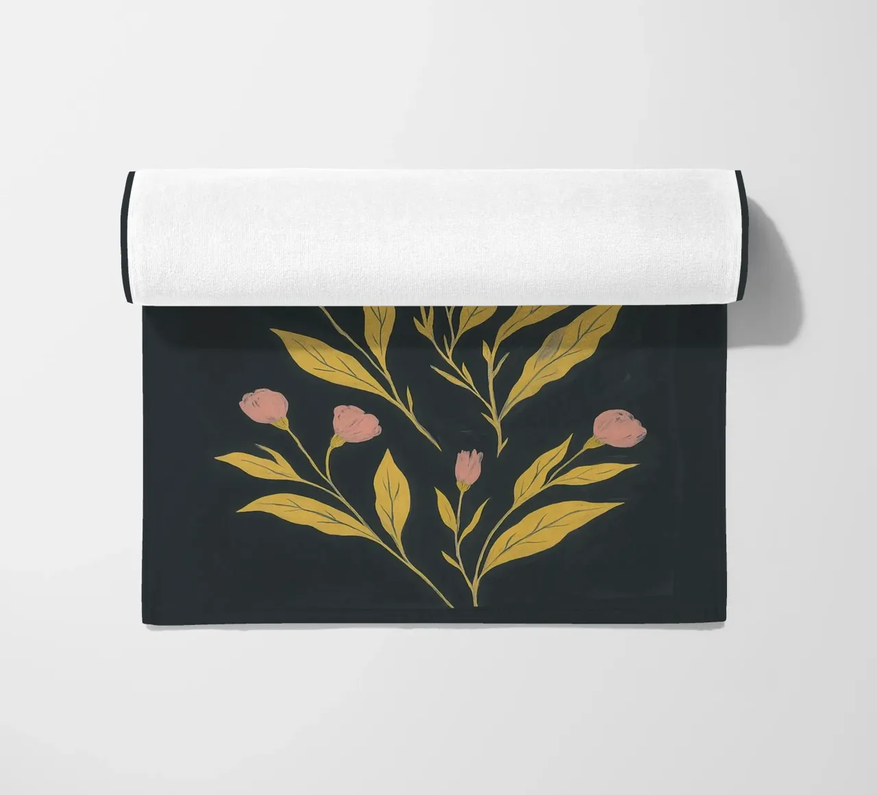 Ramo in fiore telo mare da ThingDesign