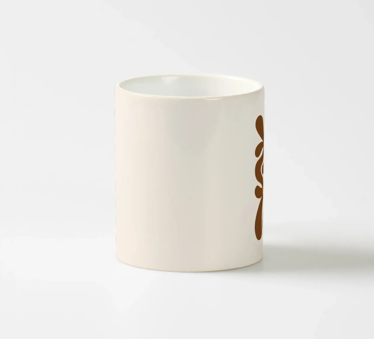 Design floreale retrò tazza in ceramica da Asha Designs