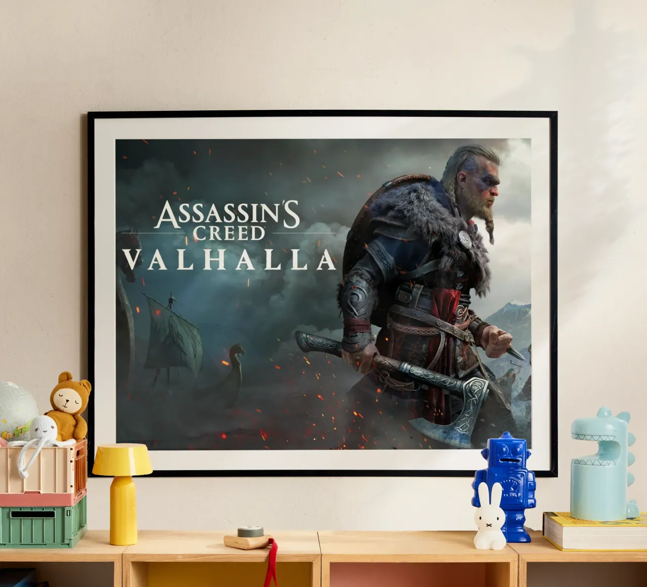 Assasins Creed Valhalla poster da Musadad Shop