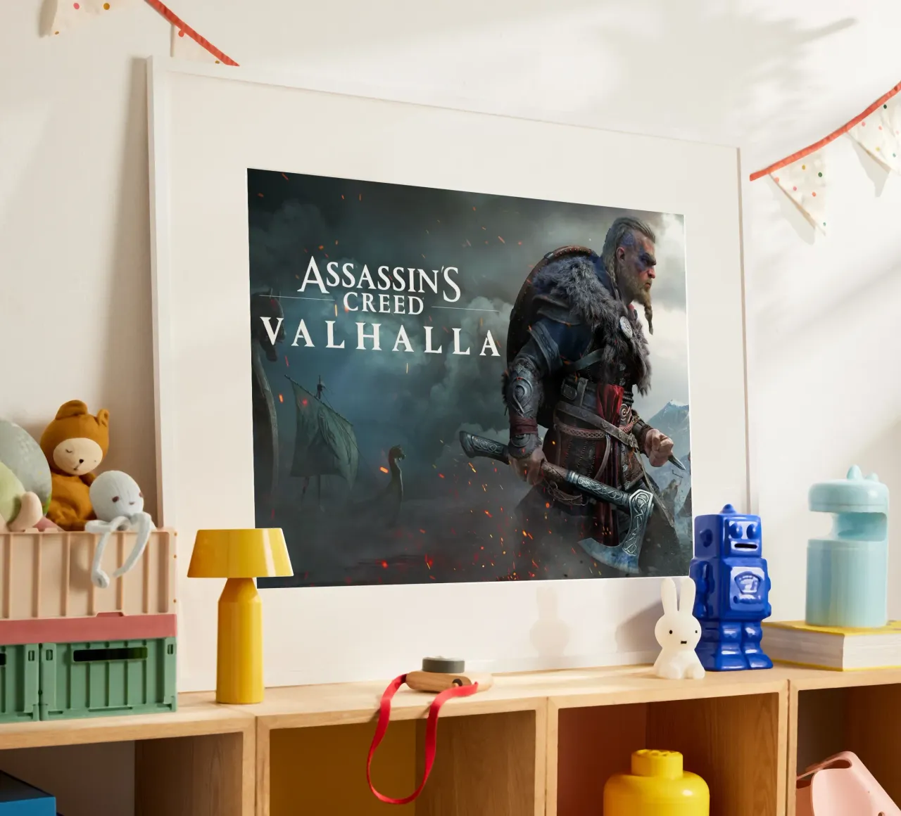 Assasins Creed Valhalla poster da Musadad Shop