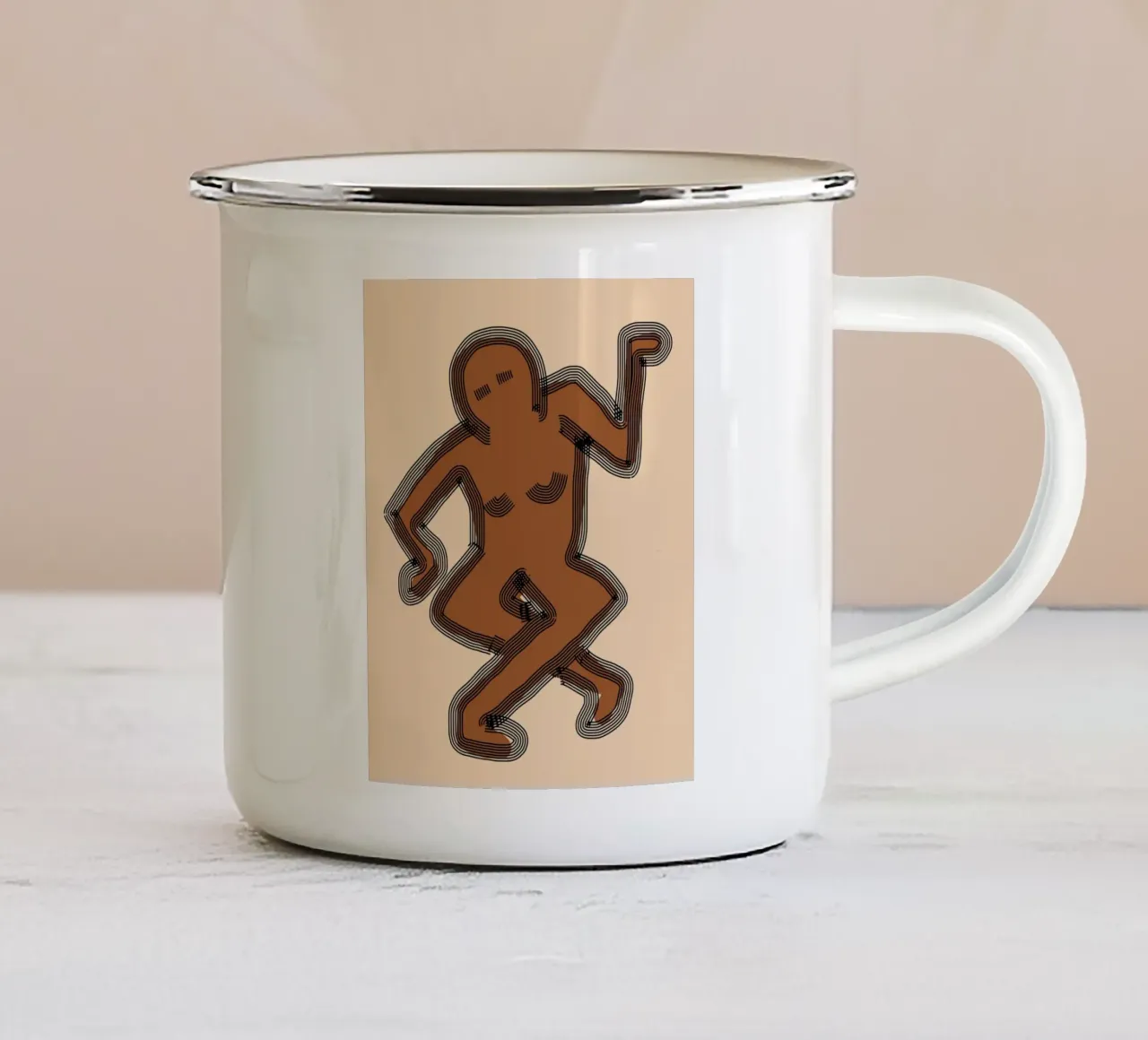 Joget tazza in smalto da Little Dean