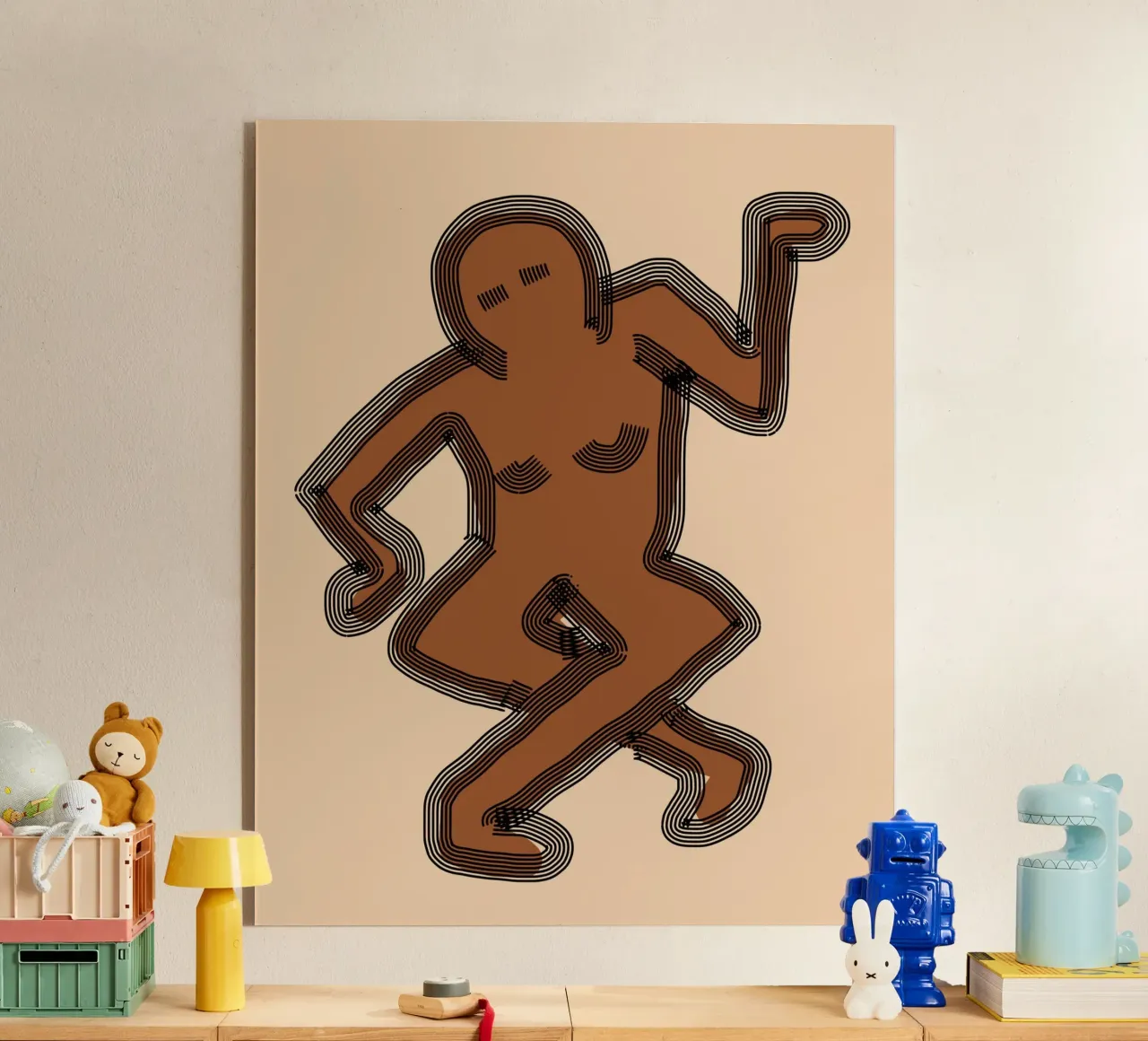 Joget acrylic glass by Little Dean