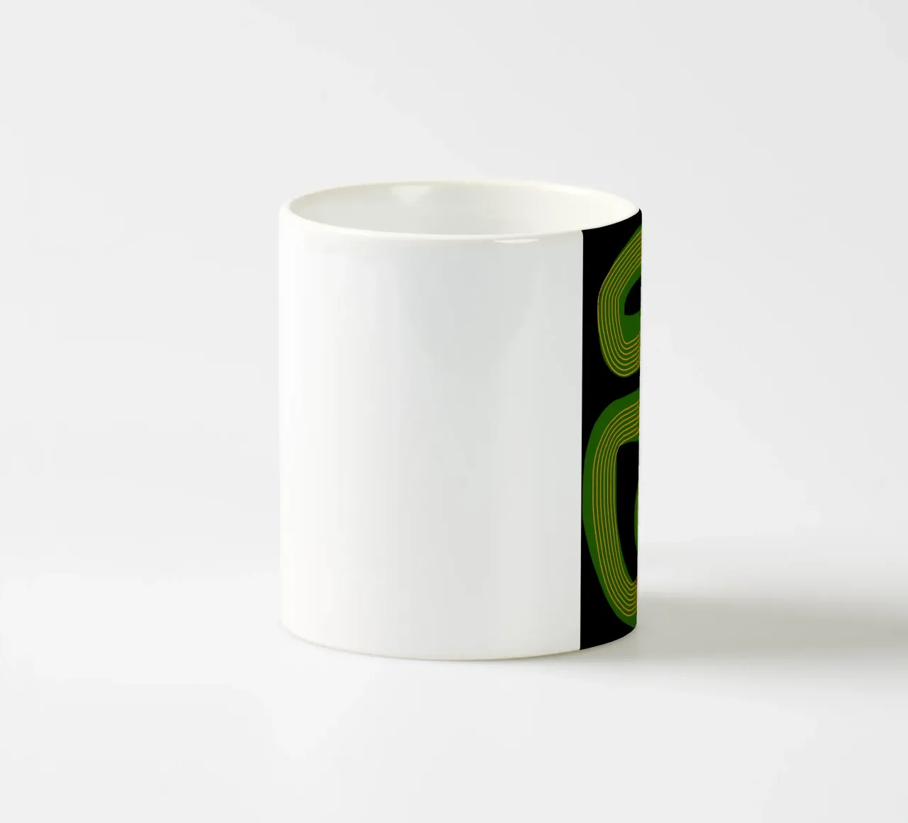 Linee organiche 03 tazza in ceramica da Little Dean
