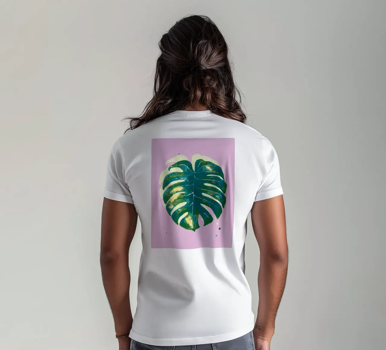 Monstera Vibes t-shirt da Schuhmann Design