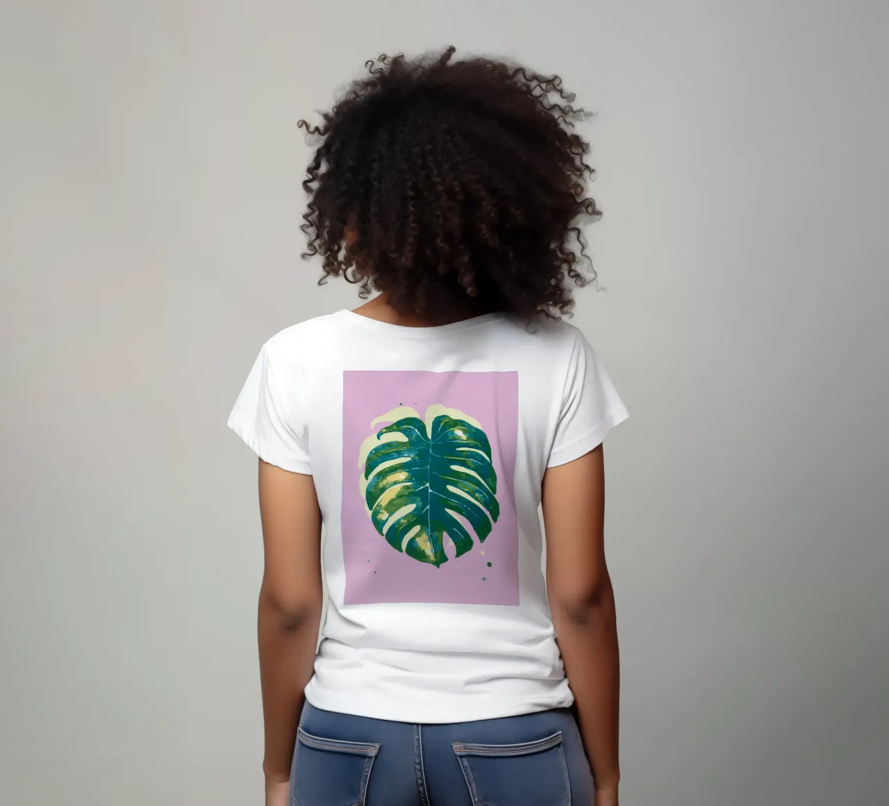 Monstera Vibes t-shirt da Schuhmann Design