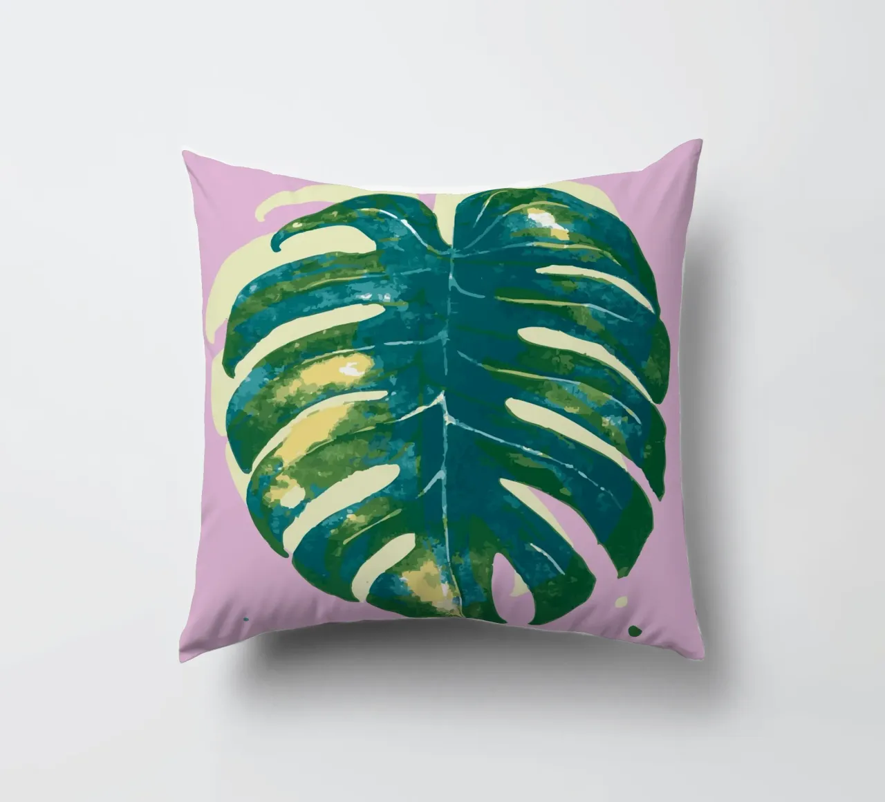 Monstera Vibes cuscino da Schuhmann Design