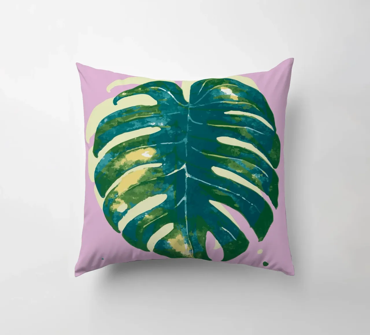 Monstera Vibes cuscino da Schuhmann Design