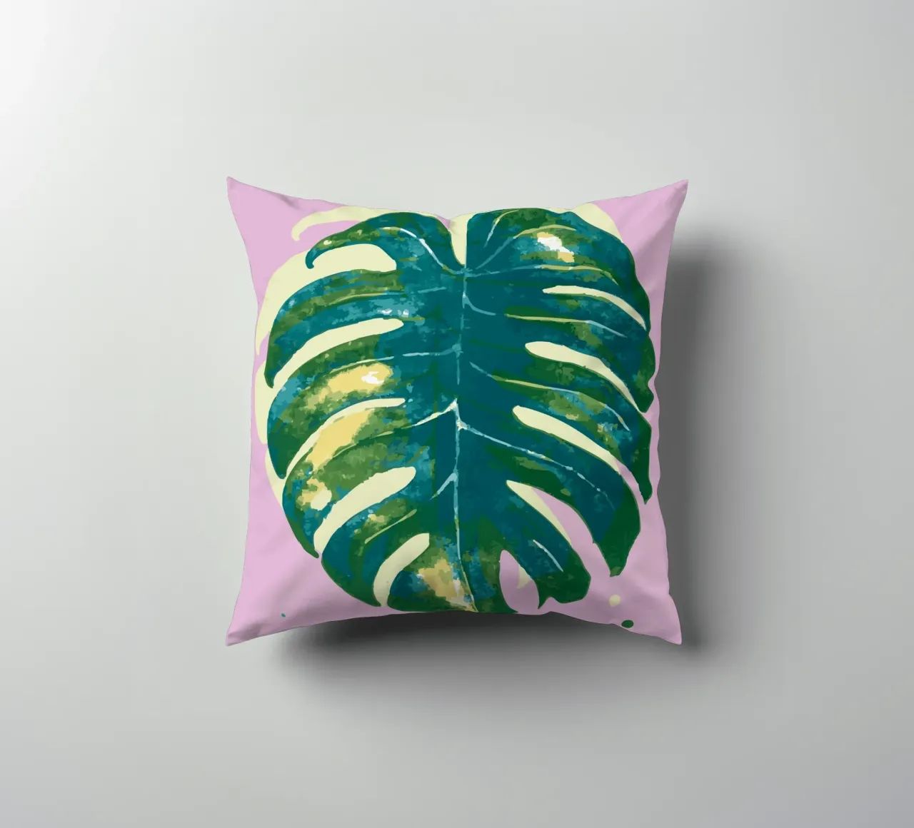 Monstera Vibes cuscino da Schuhmann Design