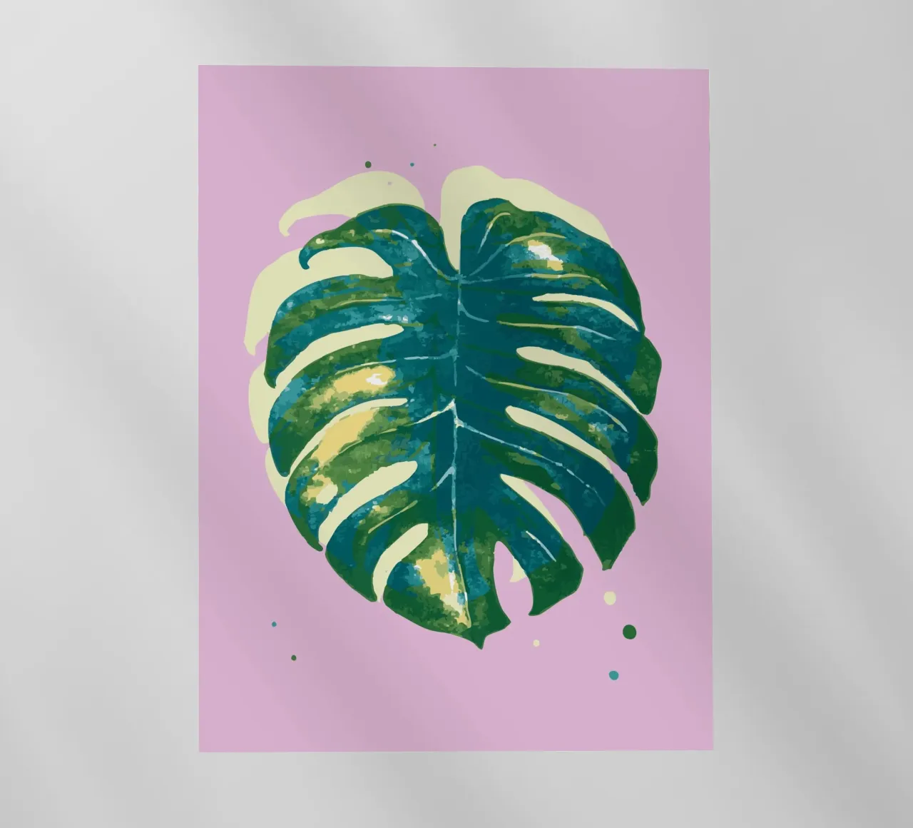 Monstera Vibes pellicola backlit da Schuhmann Design