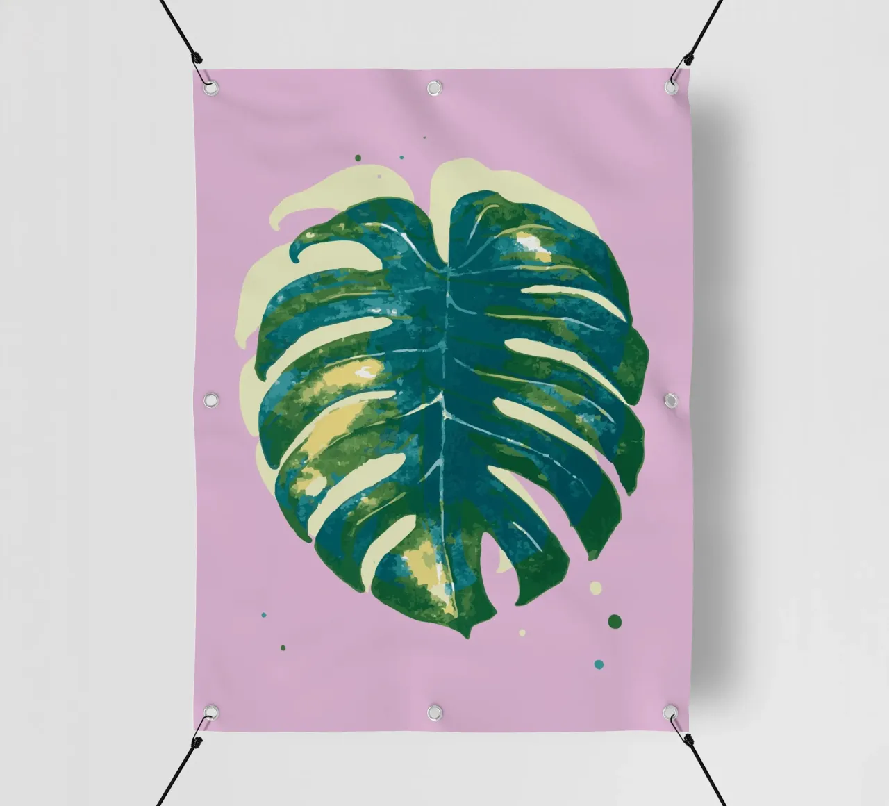 Monstera Vibes telo in pvc da Schuhmann Design