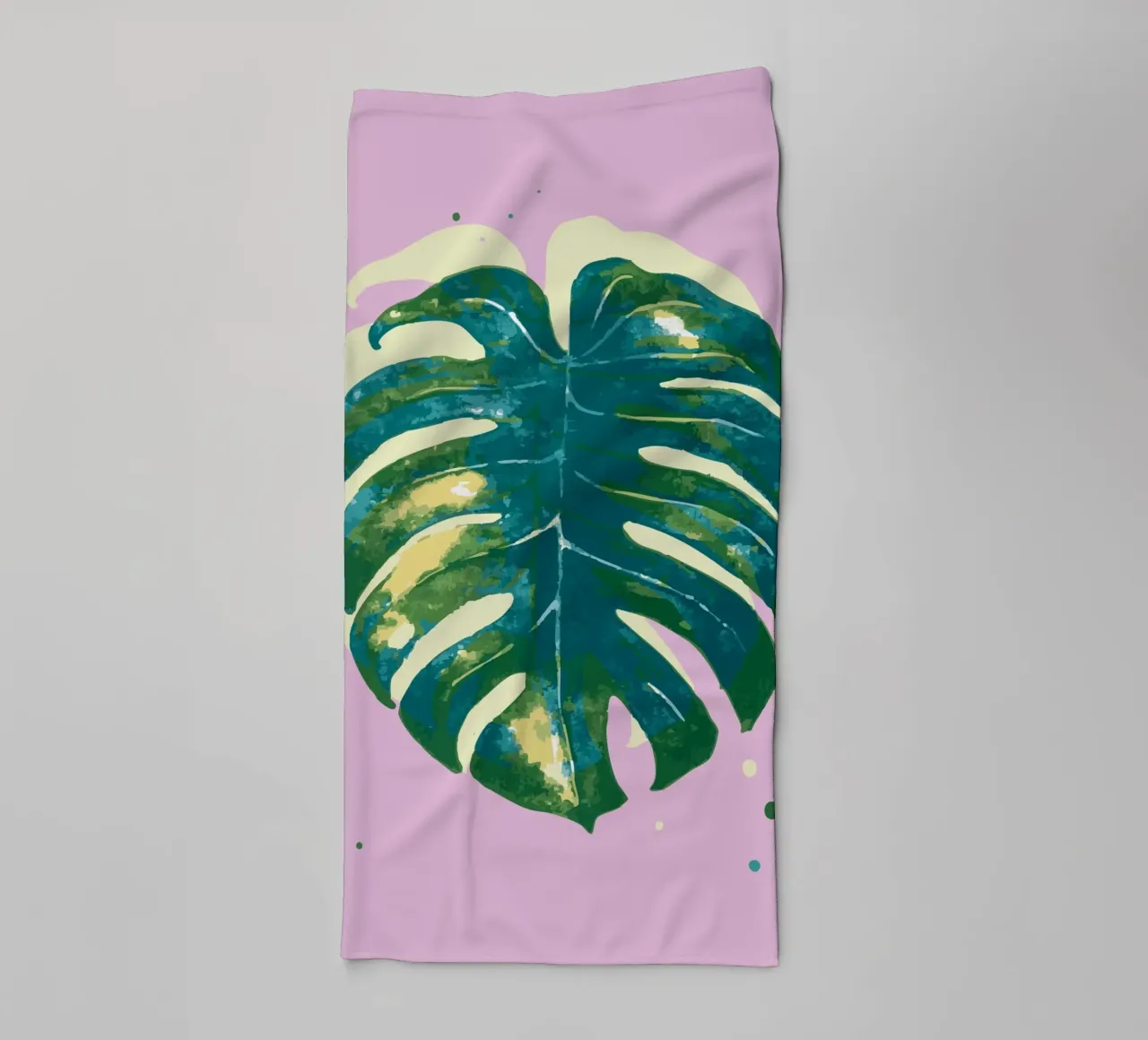 Monstera Vibes asciugamano da bagno da Schuhmann Design