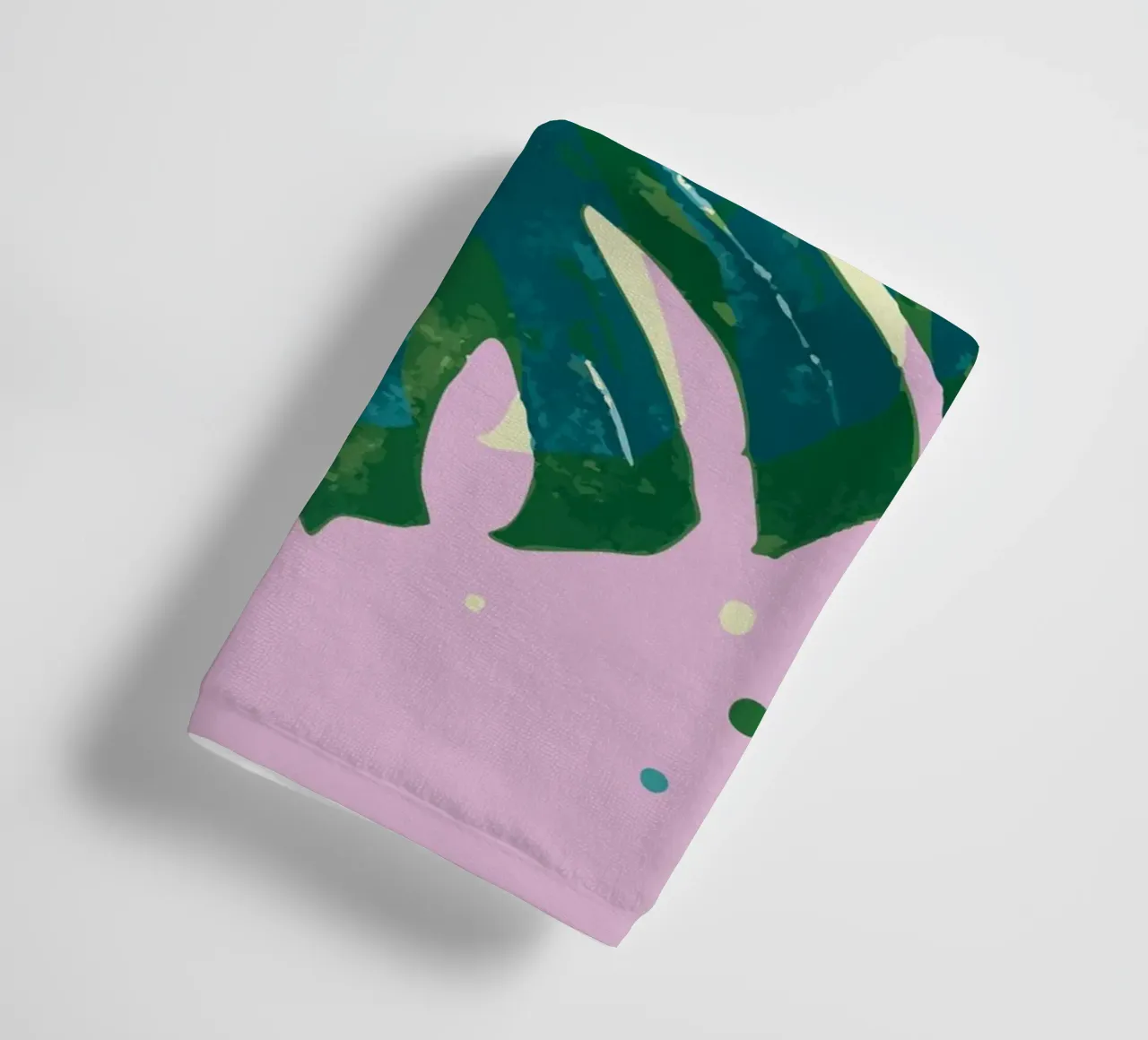 Monstera Vibes asciugamano da bagno da Schuhmann Design