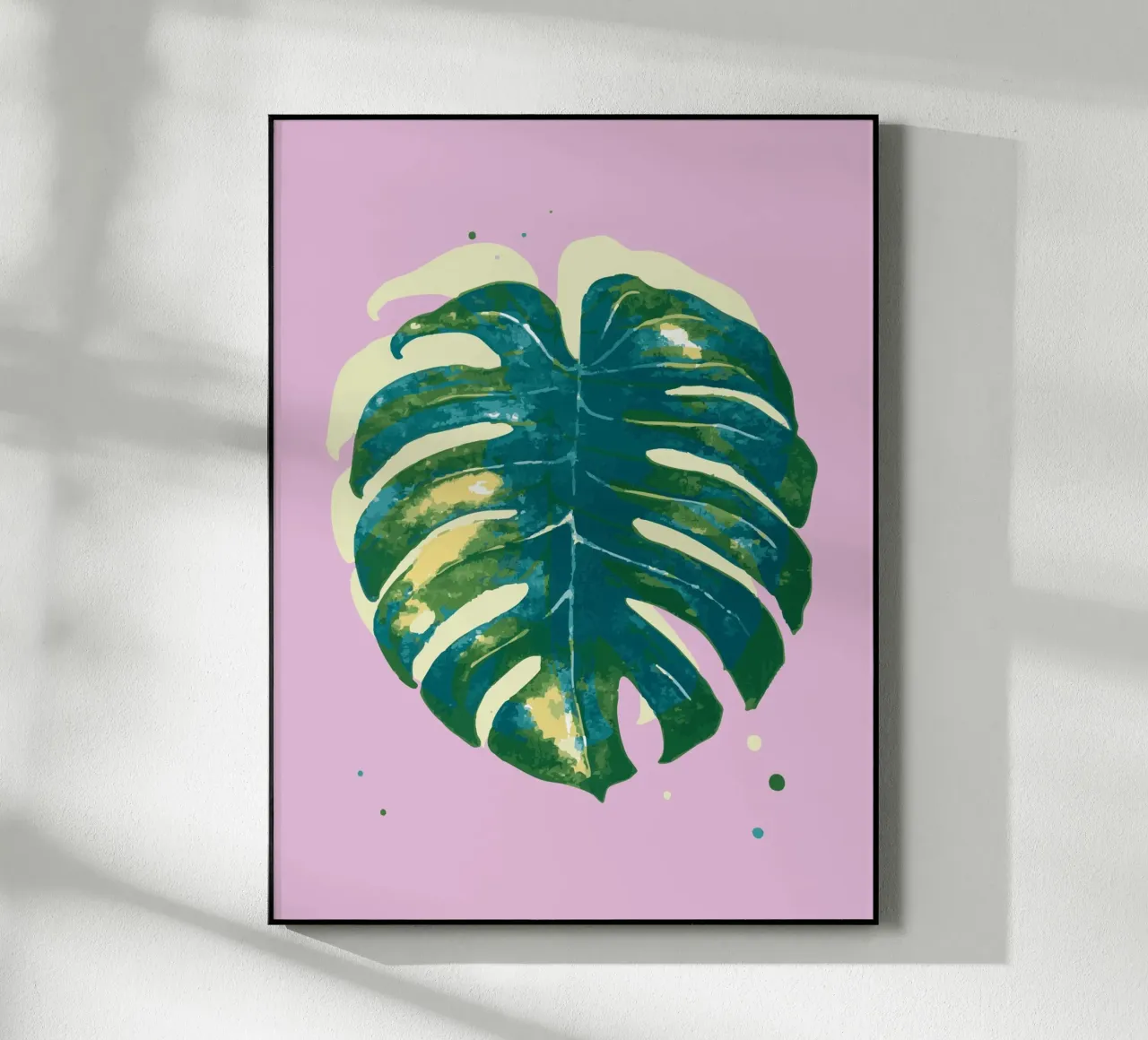 Monstera Vibes plexiglass da Schuhmann Design