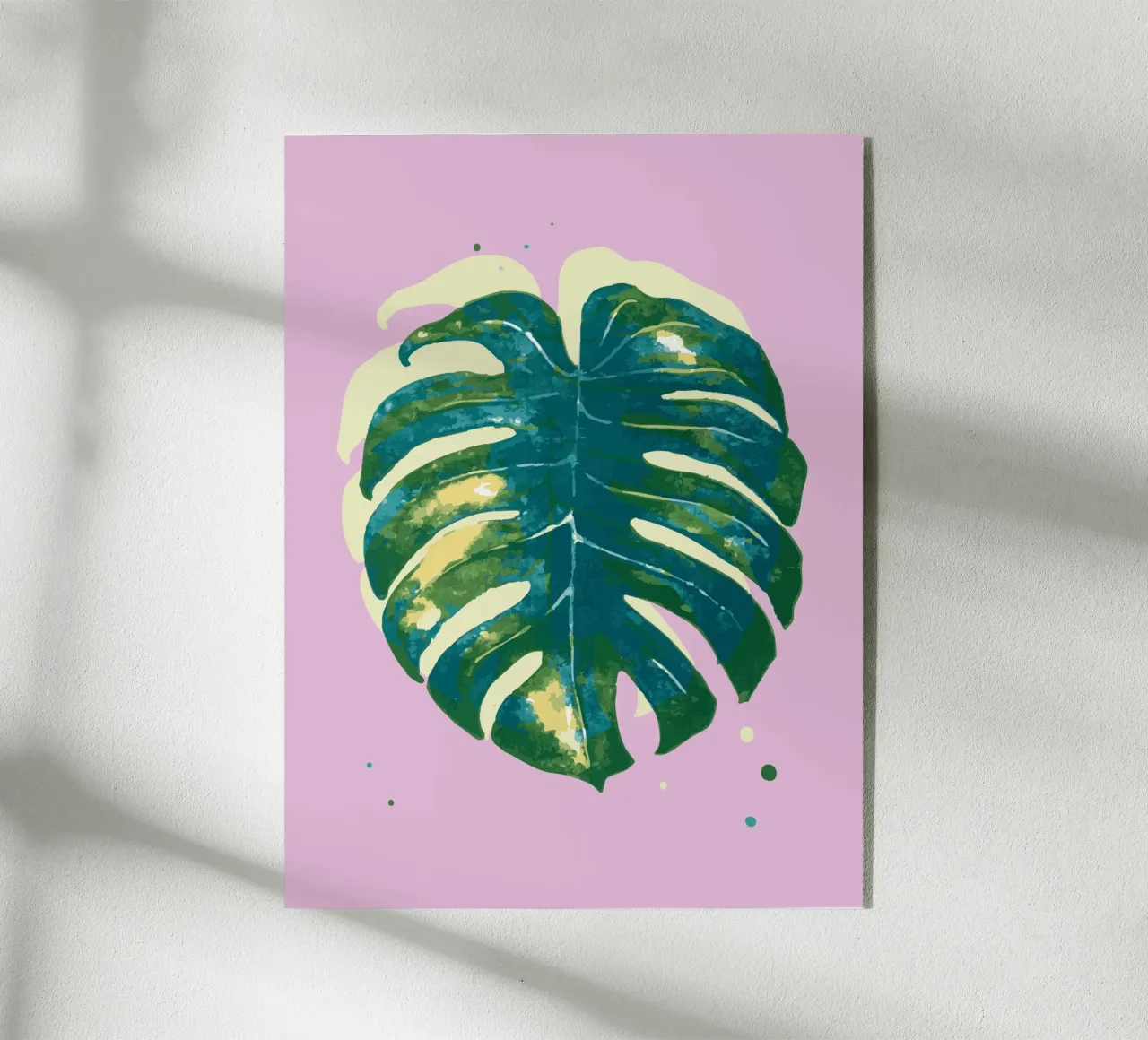 Monstera Vibes plexiglass da Schuhmann Design