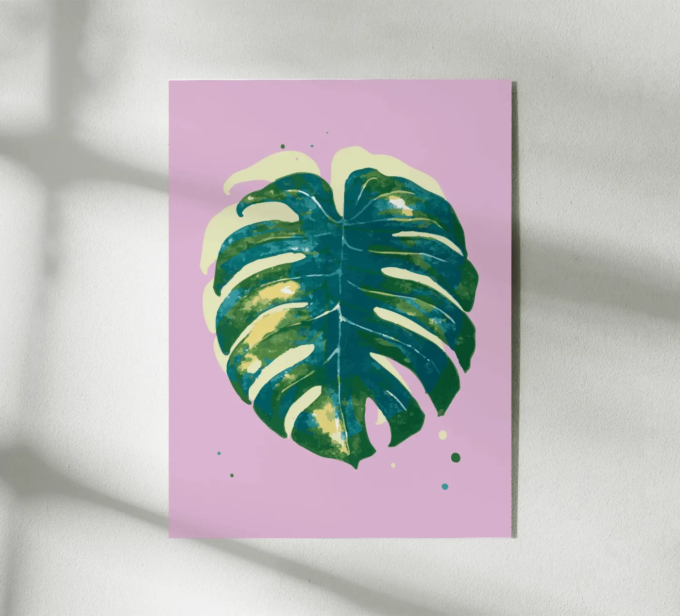 Monstera Vibes acrylic glass by Schuhmann Design