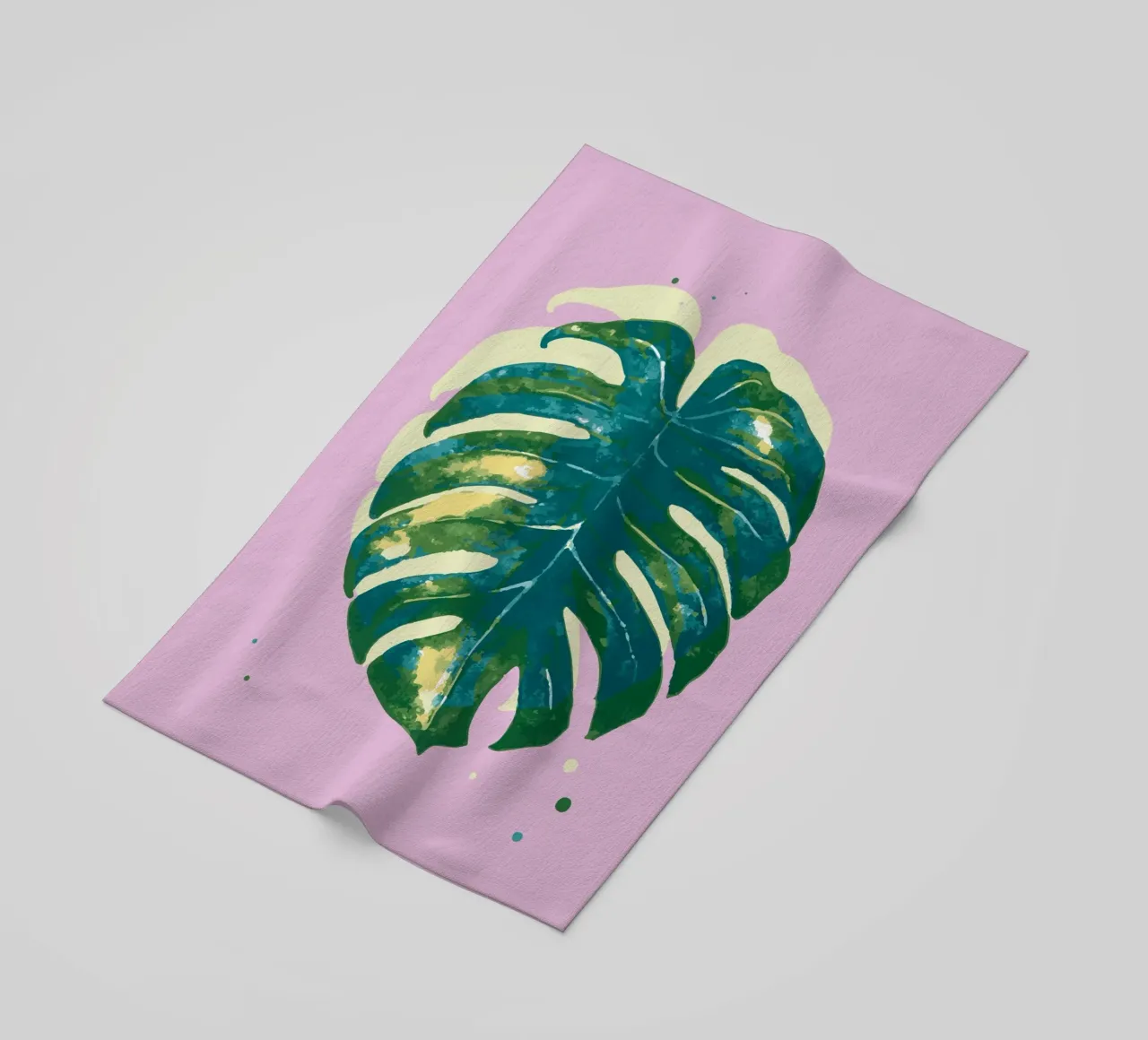 Monstera Vibes telo mare da Schuhmann Design