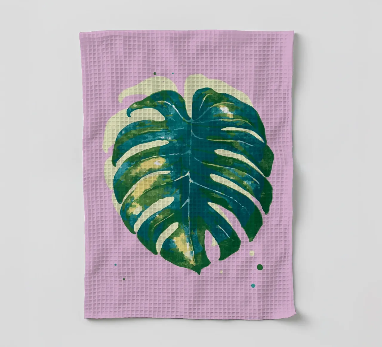 Monstera Vibes canovaccio da cucina da Schuhmann Design