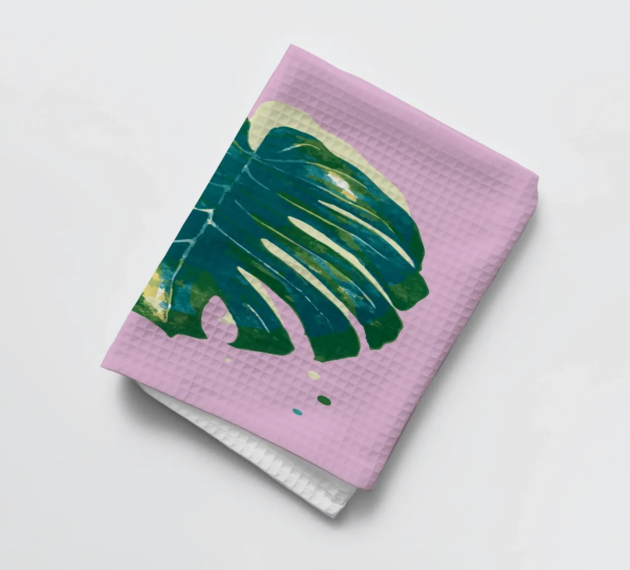 Monstera Vibes canovaccio da cucina da Schuhmann Design