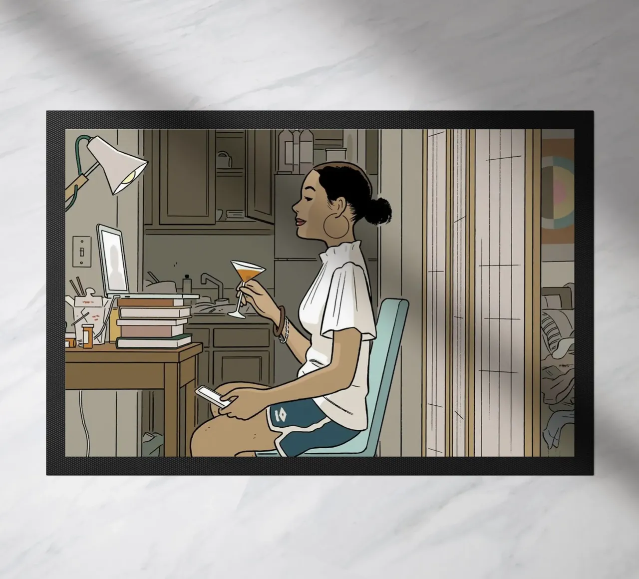 Il New Yorker dicembre 2020 zerbino da Mr.Lorenzo