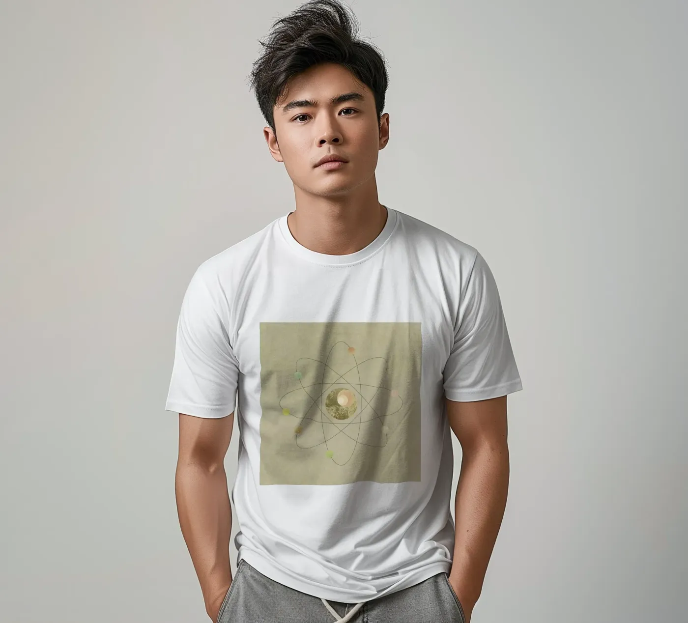 Atom t-shirt da Metron