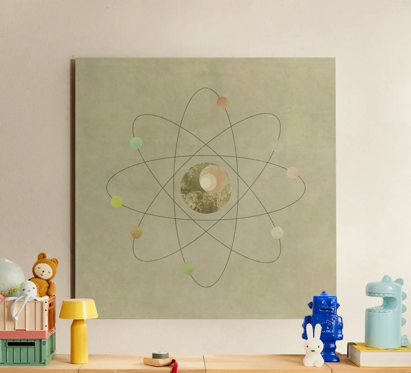 Atom forex-plaat van Metron