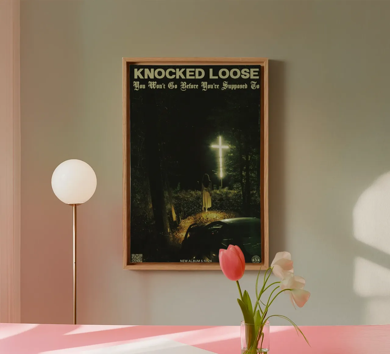 Knocked Loose You Won't Go tela con Cornice a cassetta da Kennken