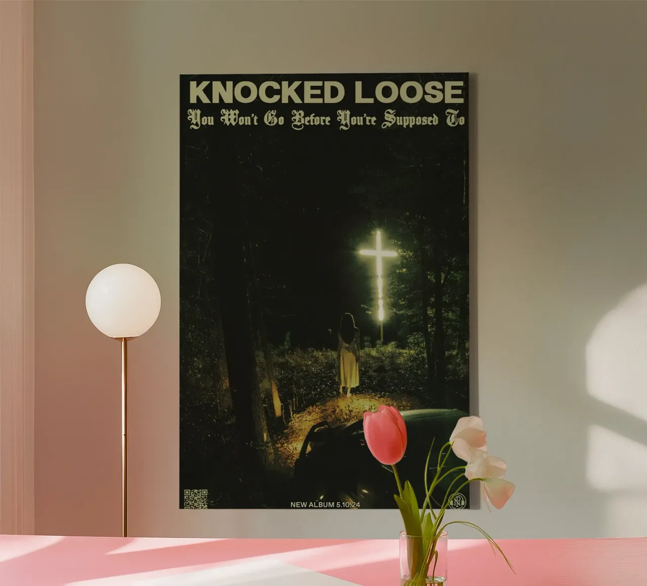 Knocked Loose You Won't Go tela con Cornice a cassetta da Kennken