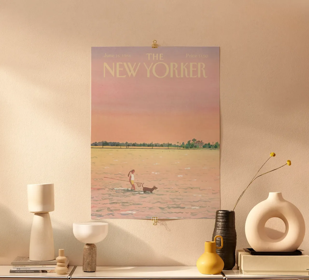 La rivista New Yorker 1986 poster da Mr.Lorenzo