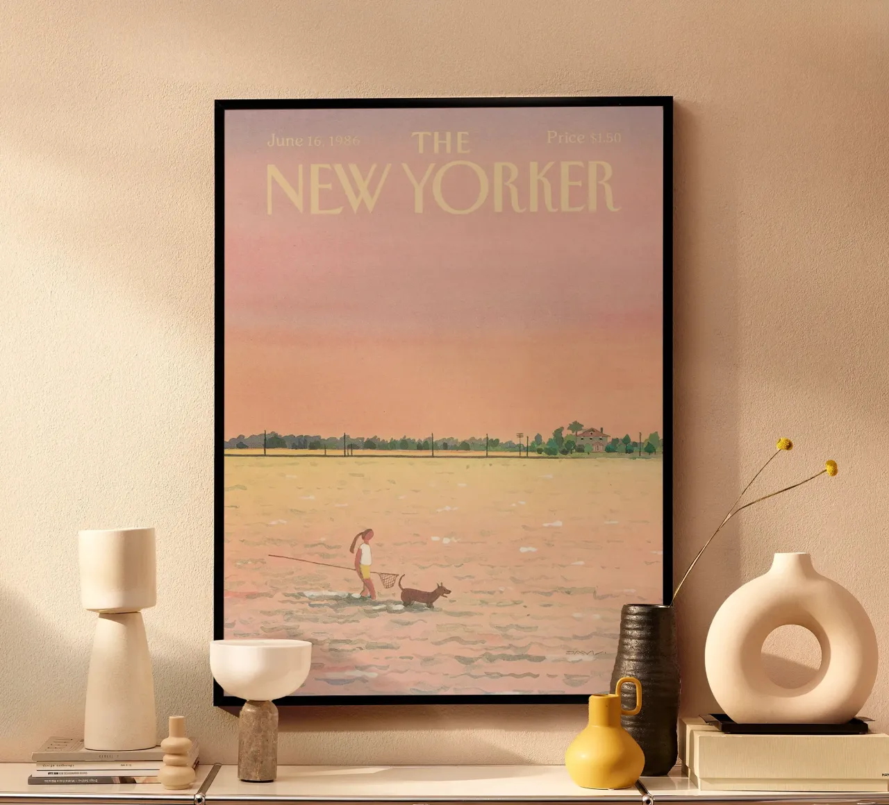 La rivista New Yorker 1986 poster da Mr.Lorenzo