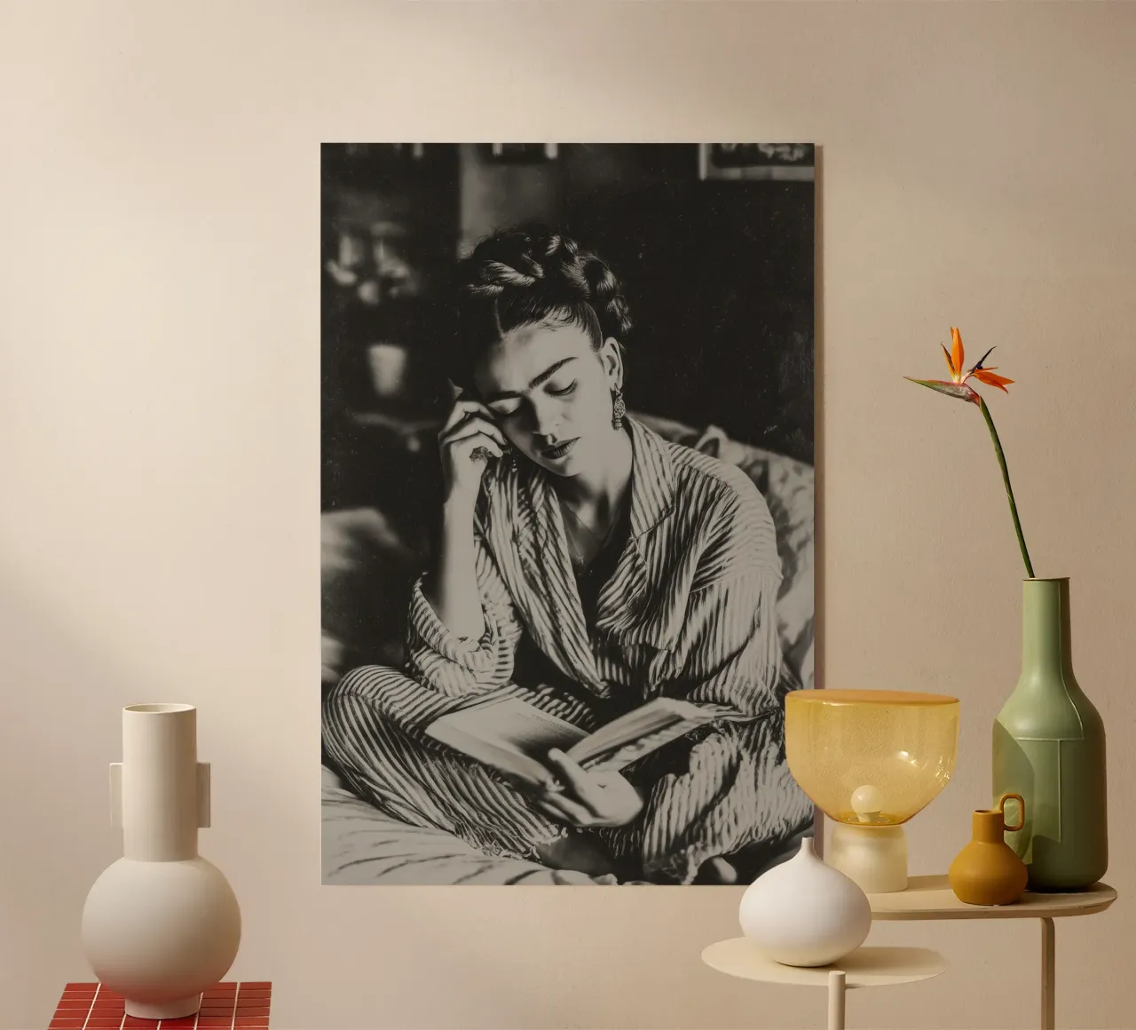 Reading Frida plexiglass da treechild