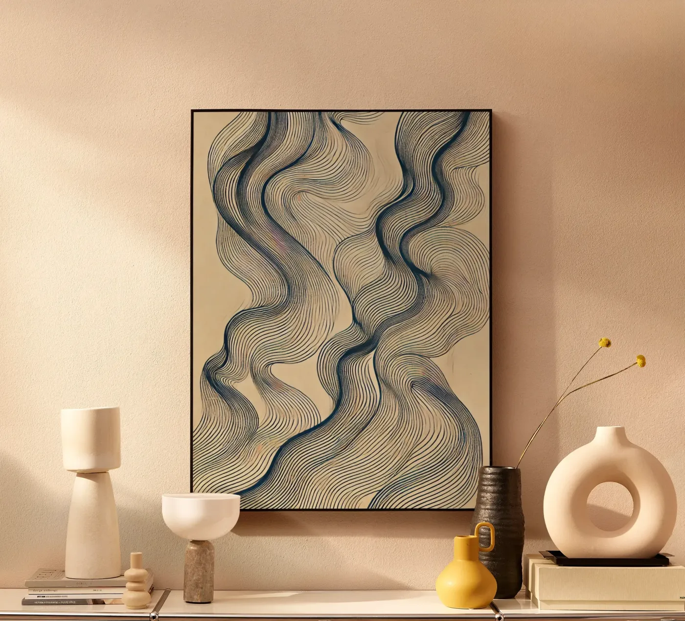 Onde imperfette plexiglass da WijdevenPrints