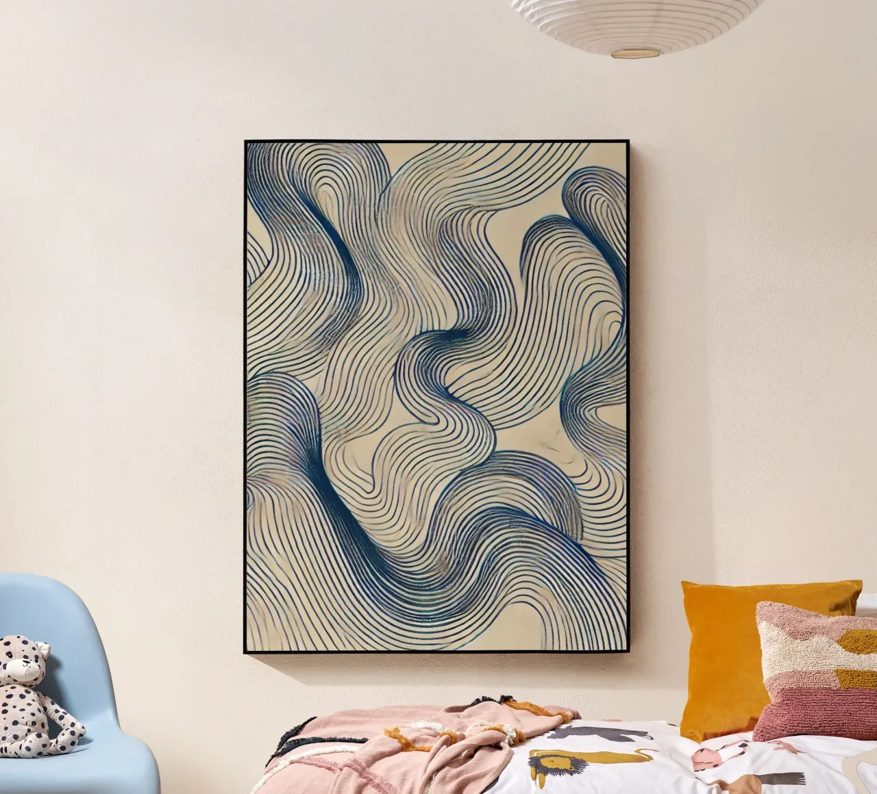 Onde imperfette 2 plexiglass da WijdevenPrints