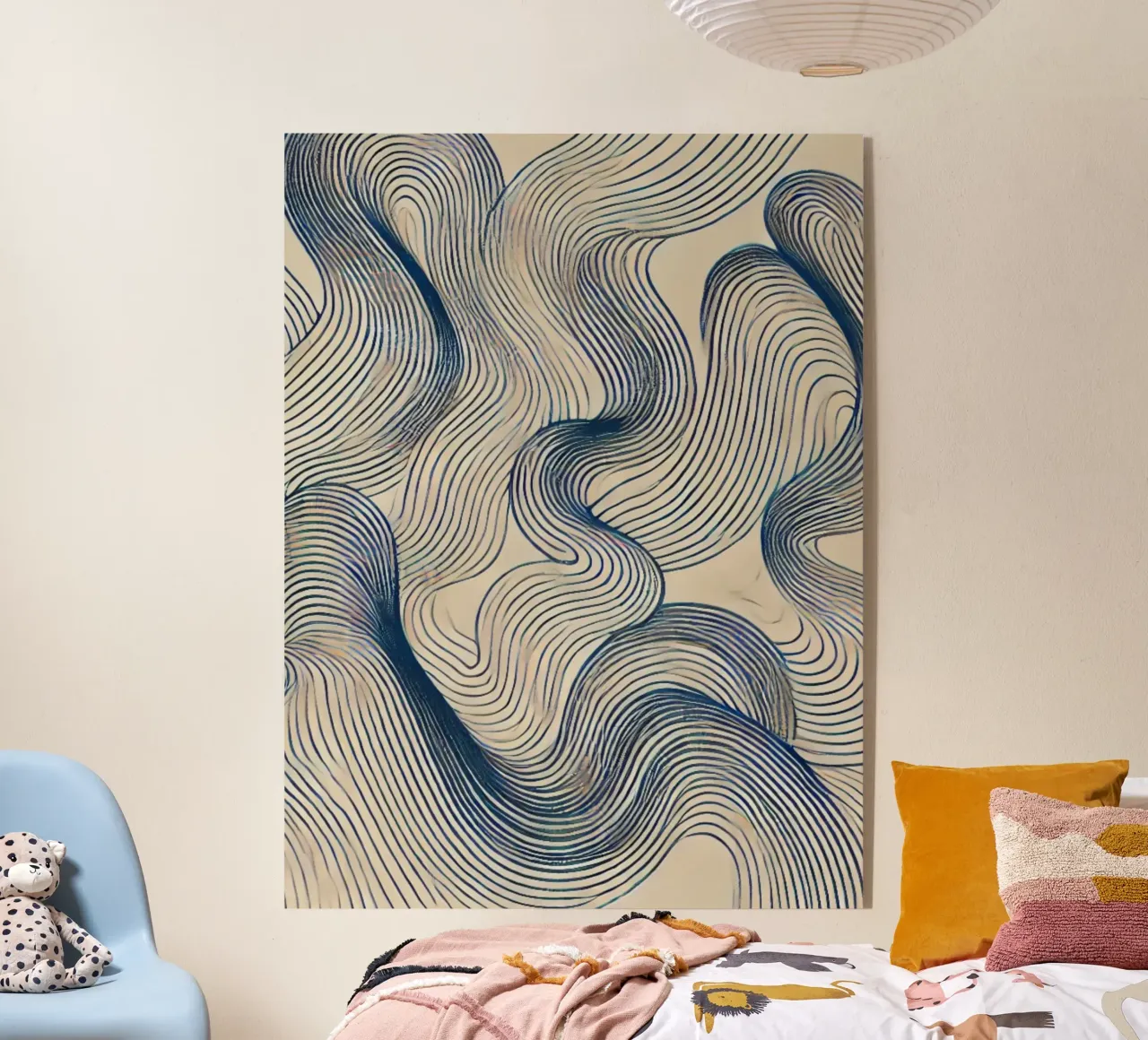 Onde imperfette 2 plexiglass da WijdevenPrints