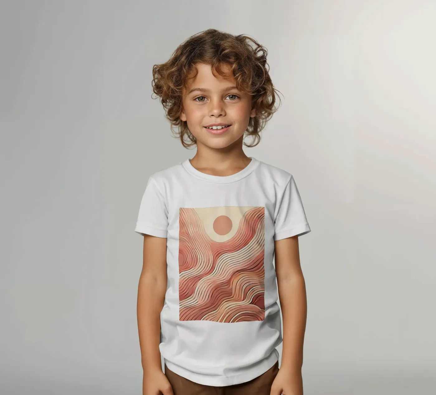 Imperfect waves t-shirt bambini da WijdevenPrints