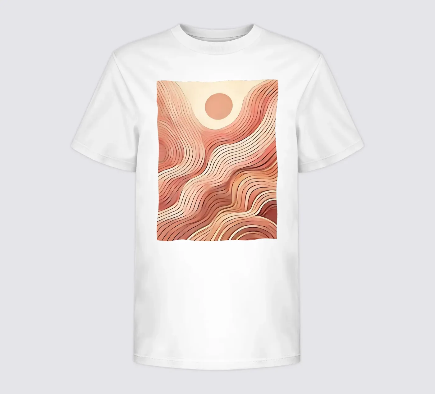Imperfect waves t-shirt bambini da WijdevenPrints