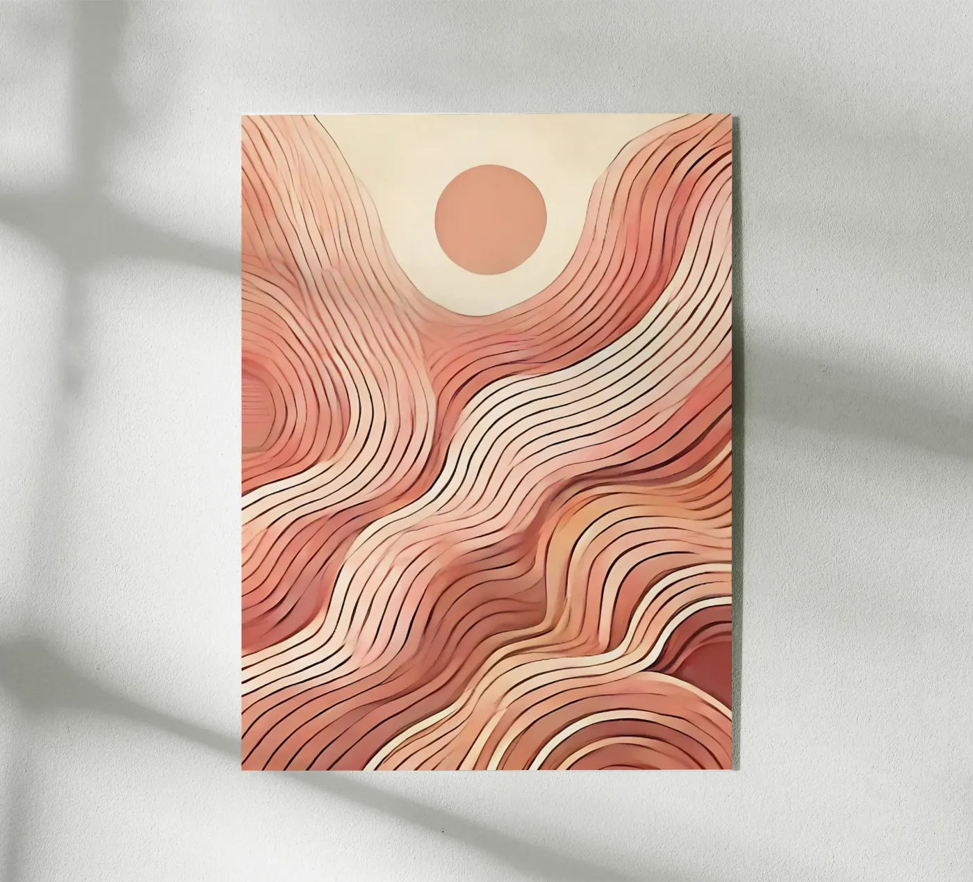 Imperfect waves plexiglass da WijdevenPrints