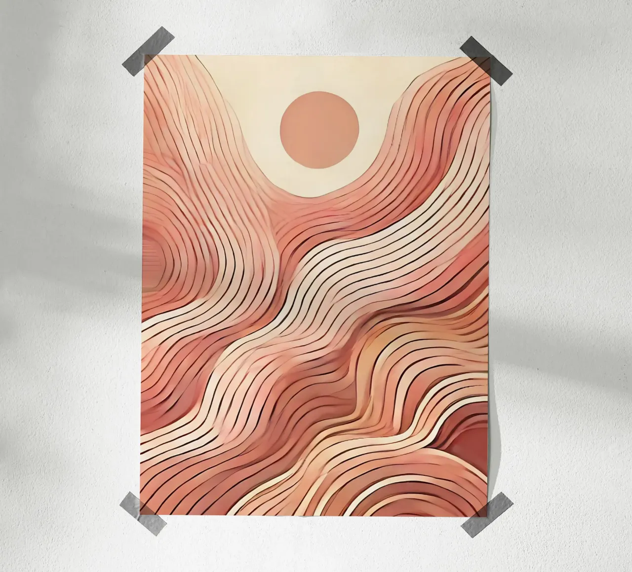 Imperfect waves poster da WijdevenPrints