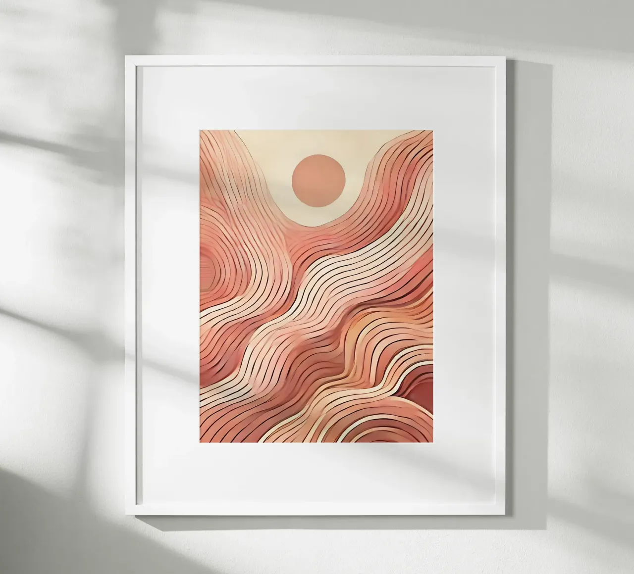 Imperfect waves poster da WijdevenPrints