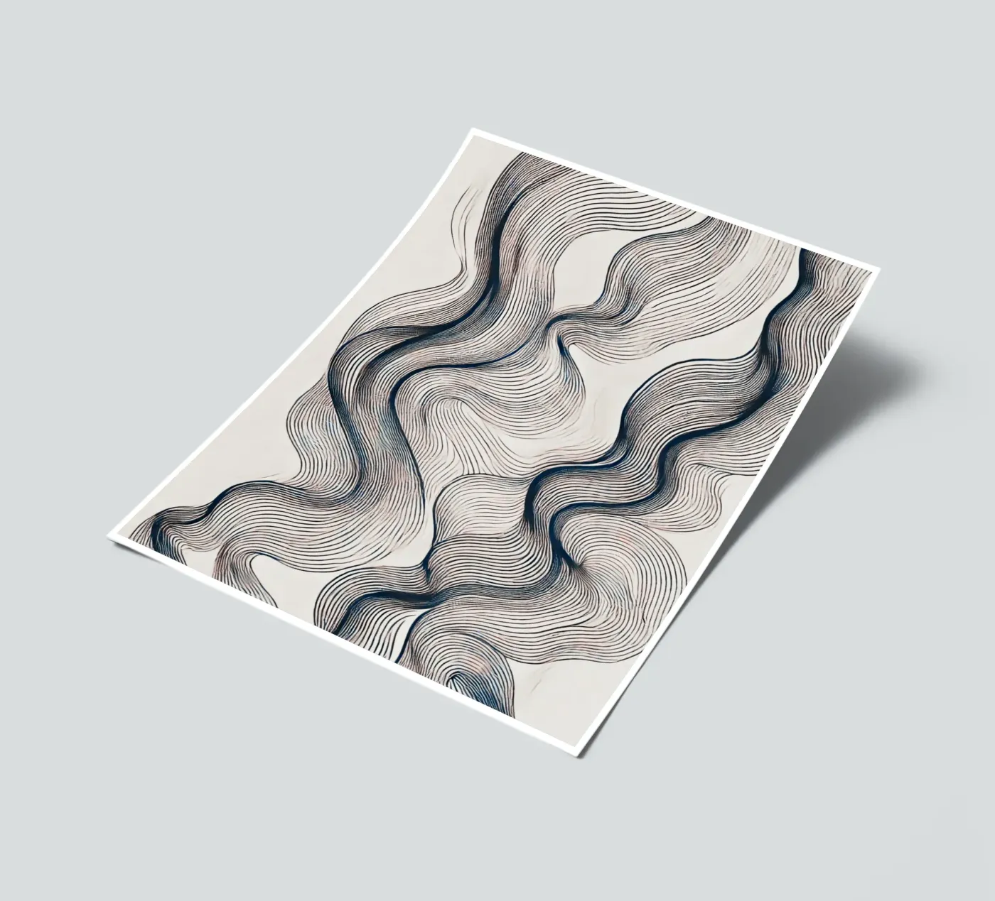 Abstract Waves sticker sheet by WijdevenPrints