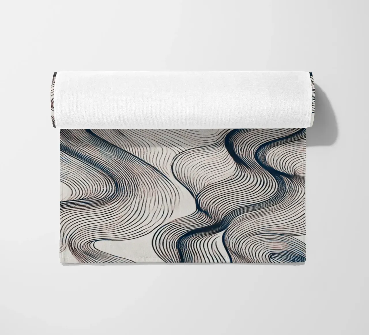 Onde astratte telo mare da WijdevenPrints