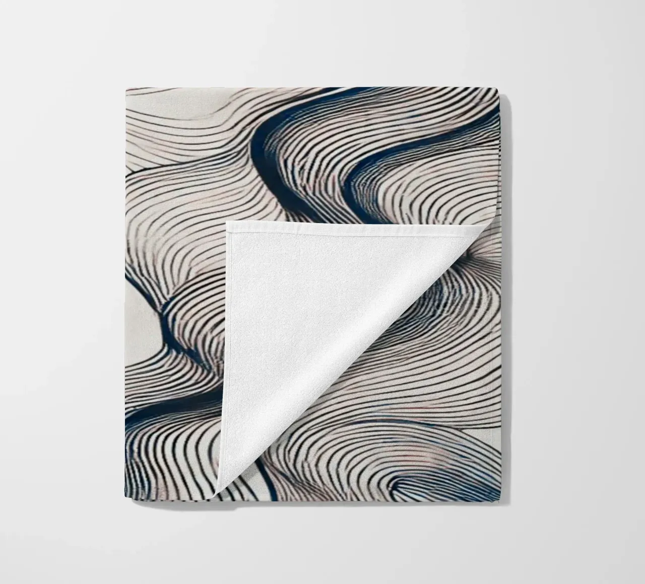 Onde astratte telo mare da WijdevenPrints