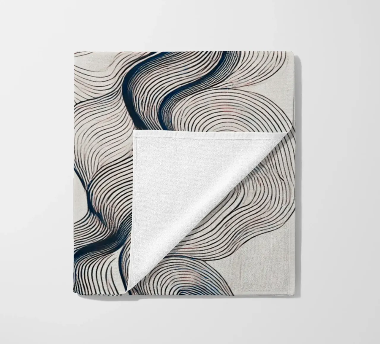 Onde astratte telo mare da WijdevenPrints