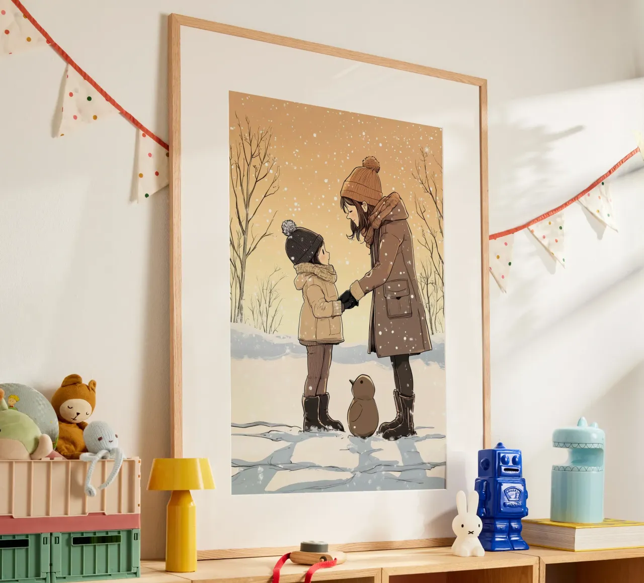 Die Winterbindung Poster von SternchenStudio