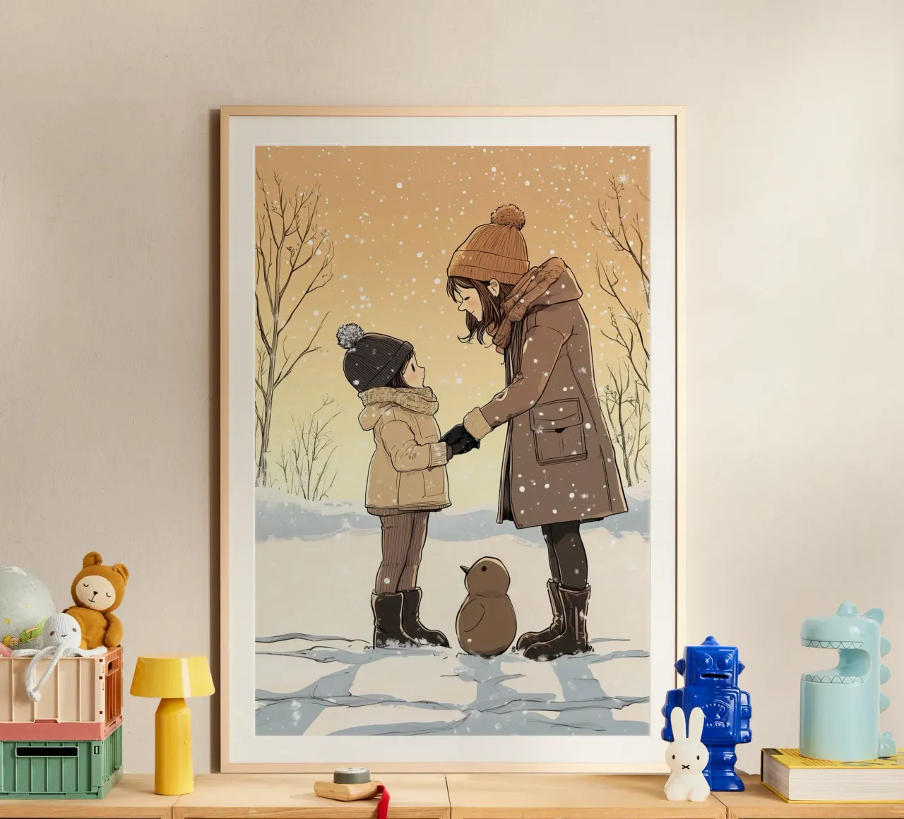 Die Winterbindung Poster von SternchenStudio