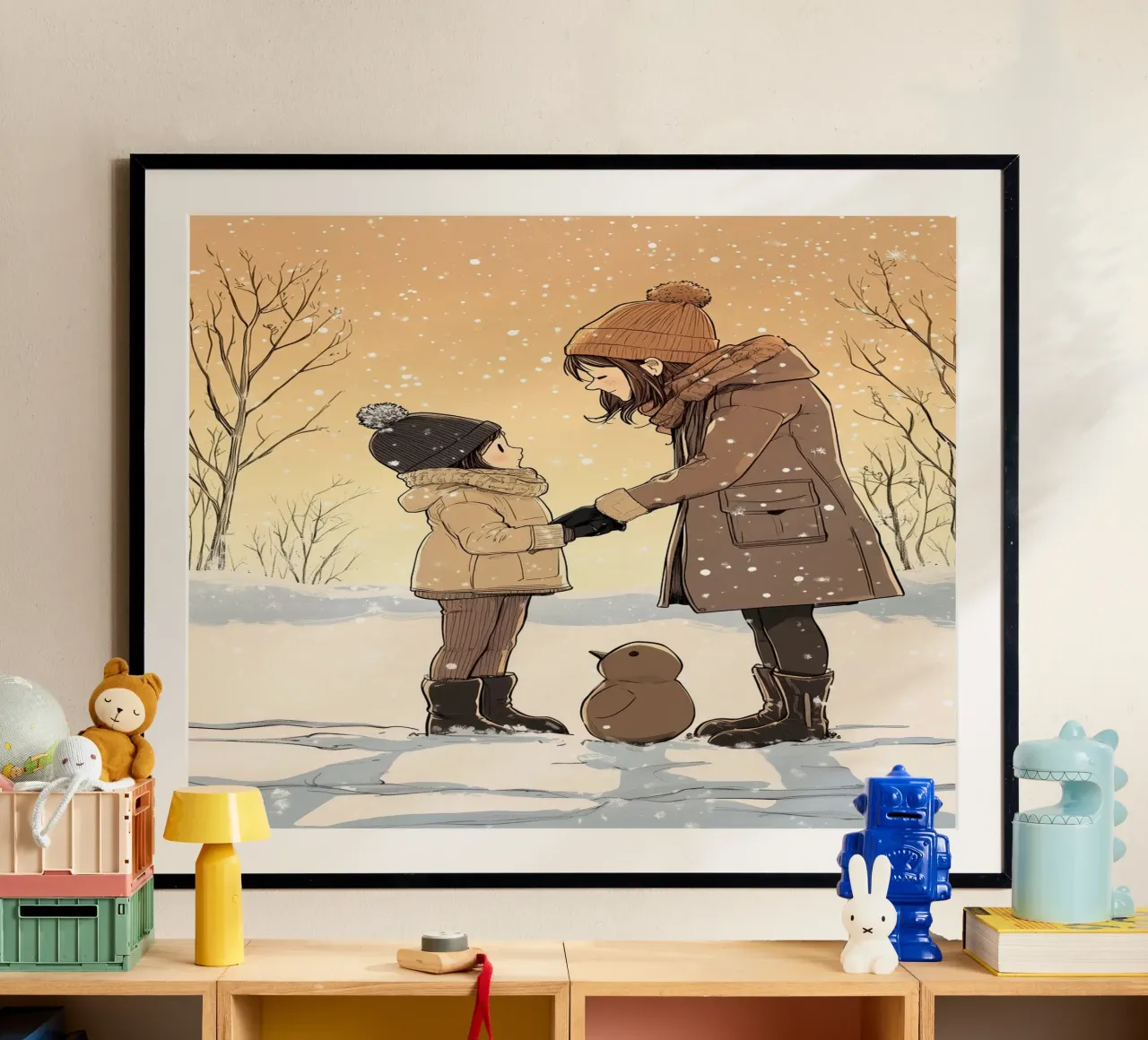 Die Winterbindung Poster von SternchenStudio