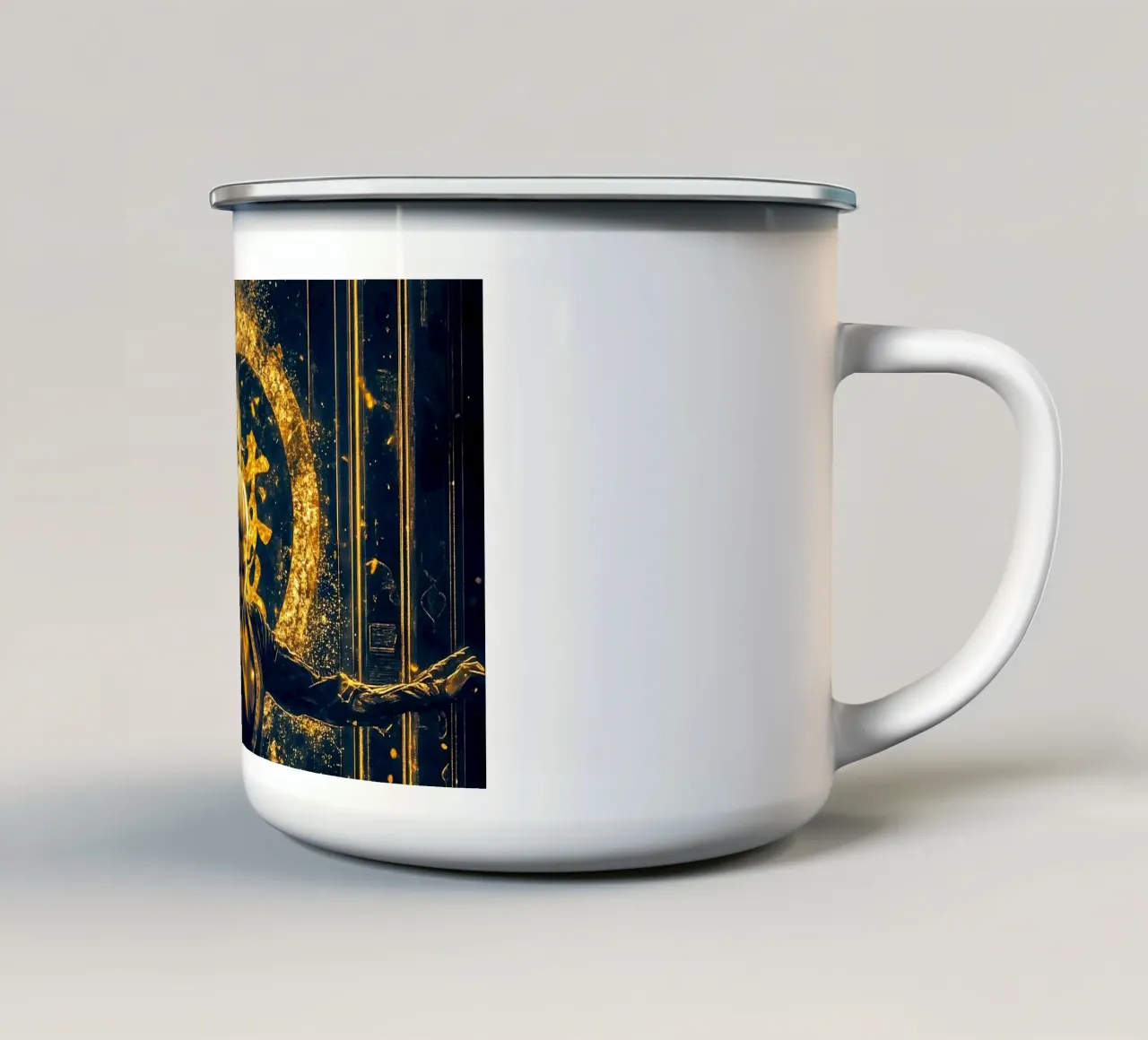 Lama di brace tazza in smalto da Synthaira