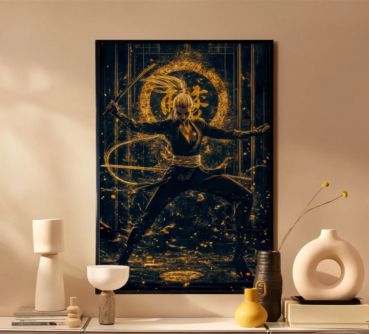 Lama di brace poster da Synthaira