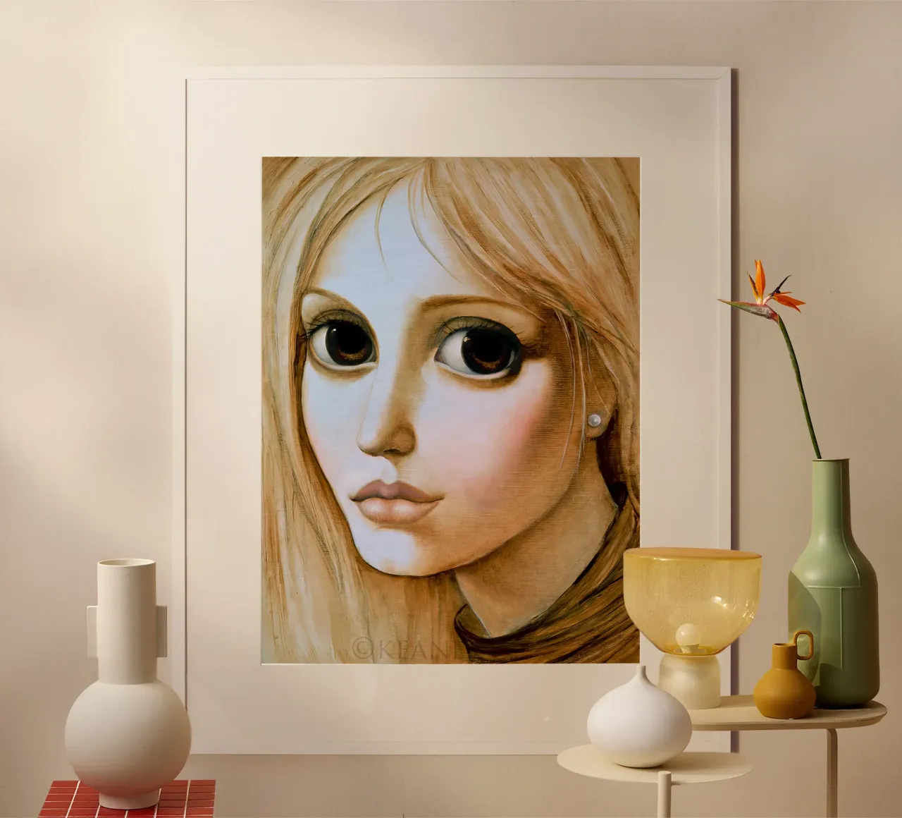 Keane INCANTEVOLE poster da Chartompshop