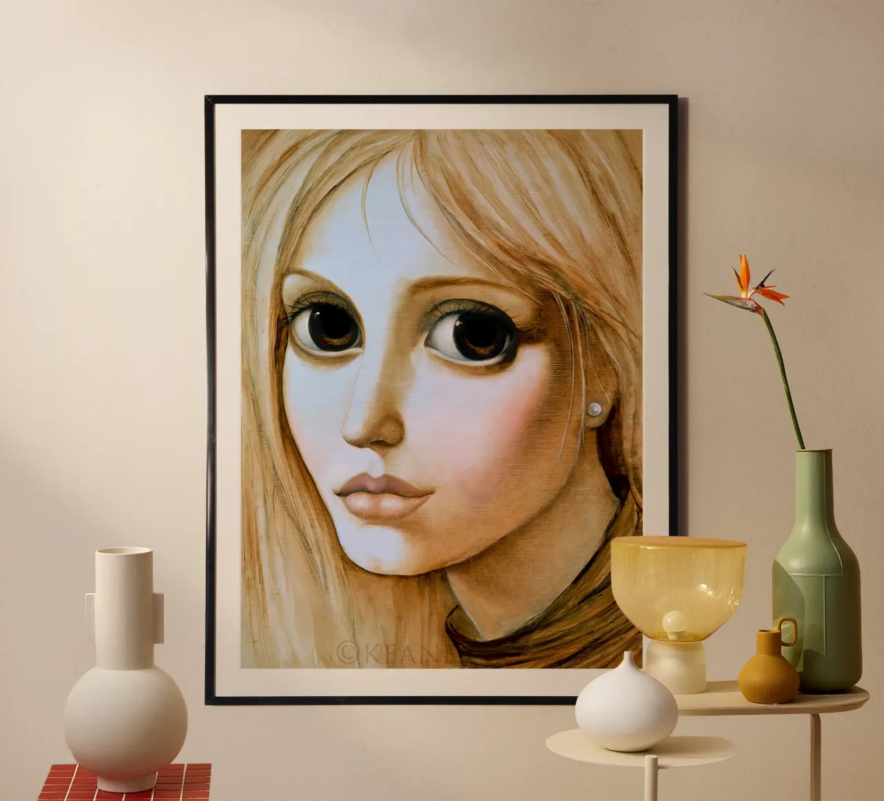 Keane INCANTEVOLE poster da Chartompshop