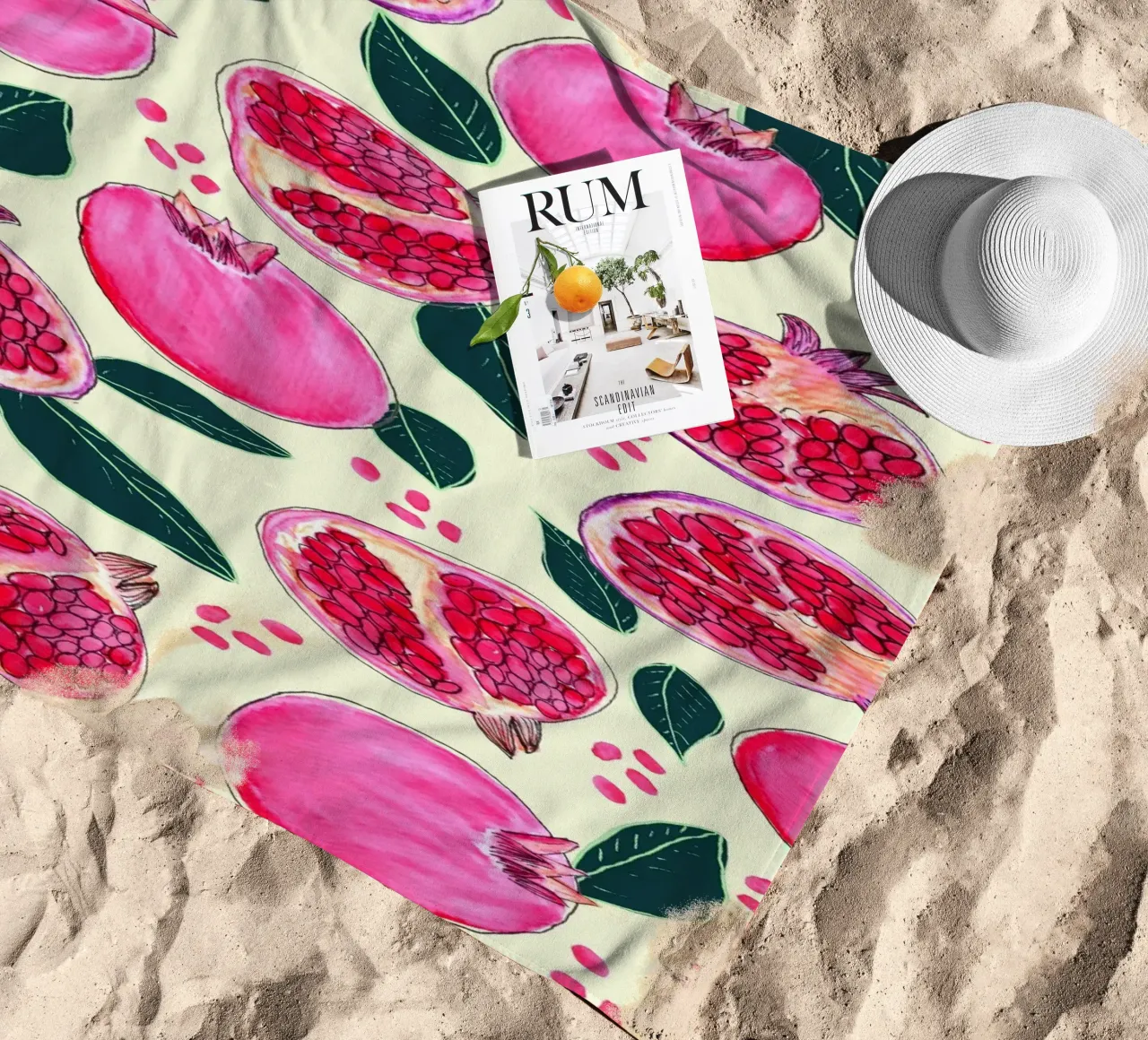 Melograno telo mare da nicigabrieldesigns